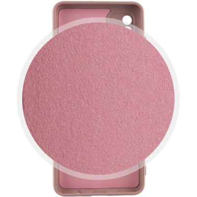 Чохол Silicone Cover Lakshmi Full Camera (AA) для Xiaomi Redmi Note 12S Рожевий / Pink Sand