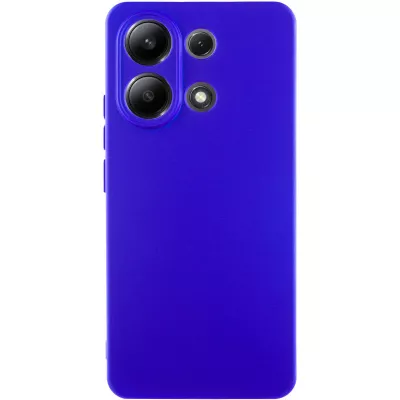 Чохол Silicone Cover Lakshmi Full Camera (AA) для Xiaomi Redmi Note 13 5G Синій / Iris