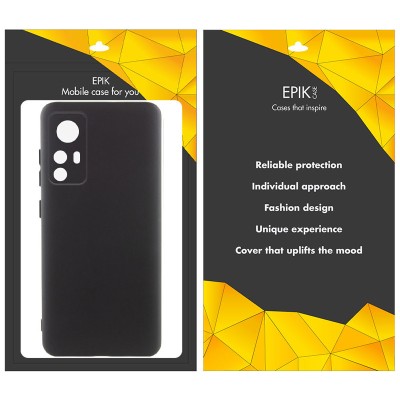 Чохол TPU Epik Black Full Camera для Xiaomi 12T / 12T Pro Чорний