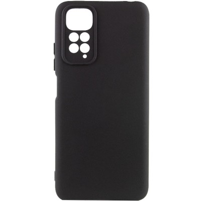 Чохол TPU GETMAN Liquid Silk Full Camera для Xiaomi Redmi 10 Чорний / Black Чохол TPU GETMAN Liquid Silk Full Camera для Xiaomi Redmi 10 Чорний / Black