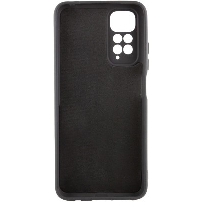 Чохол TPU GETMAN Liquid Silk Full Camera для Xiaomi Redmi 10 Чорний / Black Чохол TPU GETMAN Liquid Silk Full Camera для Xiaomi Redmi 10 Чорний / Black