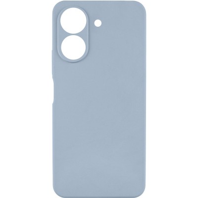 Чохол TPU GETMAN Liquid Silk Full Camera для Xiaomi Redmi 13C / Poco C65 Блакитний / Lilac Blue