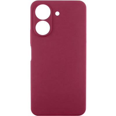 Чохол TPU GETMAN Liquid Silk Full Camera для Xiaomi Redmi 13C / Poco C65 Бордовий / Marsala Чохол TPU GETMAN Liquid Silk Full Camera для Xiaomi Redmi 13C / Poco C65 Бордовий / Marsala