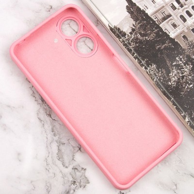 Чохол TPU GETMAN Liquid Silk Full Camera для Xiaomi Redmi 13C / Poco C65 Рожевий / Pink Чохол TPU GETMAN Liquid Silk Full Camera для Xiaomi Redmi 13C / Poco C65 Рожевий / Pink
