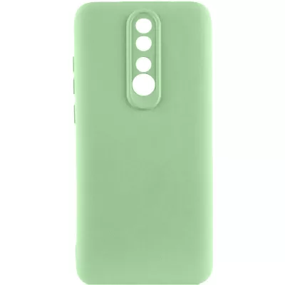 Чохол TPU GETMAN Liquid Silk Full Camera для Xiaomi Redmi 8 Зелений / Pistachio