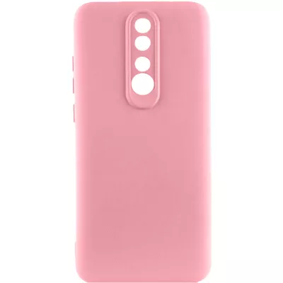 Чохол TPU GETMAN Liquid Silk Full Camera для Xiaomi Redmi 8 Рожевий / Pink
