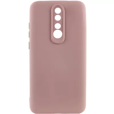 Чохол TPU GETMAN Liquid Silk Full Camera для Xiaomi Redmi 8 Рожевий / Pink Sand