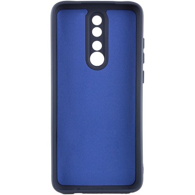 Чохол TPU GETMAN Liquid Silk Full Camera для Xiaomi Redmi 8 Синій / Midnight Blue