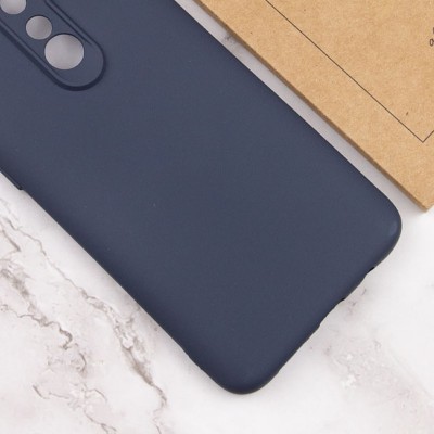 Чохол TPU GETMAN Liquid Silk Full Camera для Xiaomi Redmi 8 Синій / Midnight Blue
