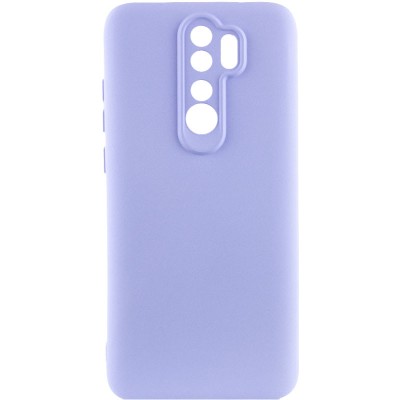 Чохол TPU GETMAN Liquid Silk Full Camera для Xiaomi Redmi 9 Бузковий / Dasheen Чохол TPU GETMAN Liquid Silk Full Camera для Xiaomi Redmi 9 Бузковий / Dasheen