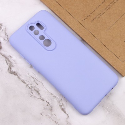 Чохол TPU GETMAN Liquid Silk Full Camera для Xiaomi Redmi 9 Бузковий / Dasheen Чохол TPU GETMAN Liquid Silk Full Camera для Xiaomi Redmi 9 Бузковий / Dasheen