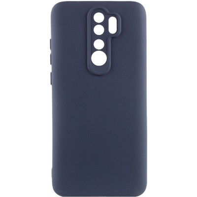 Чохол TPU GETMAN Liquid Silk Full Camera для Xiaomi Redmi 9 Синій / Midnight Blue Чохол TPU GETMAN Liquid Silk Full Camera для Xiaomi Redmi 9 Синій / Midnight Blue