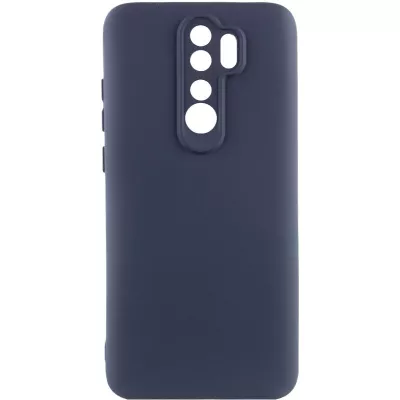Чохол TPU GETMAN Liquid Silk Full Camera для Xiaomi Redmi 9 Синій / Midnight Blue