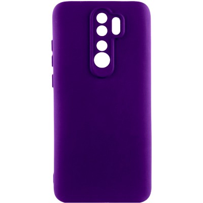 Чохол TPU GETMAN Liquid Silk Full Camera для Xiaomi Redmi 9 Фіолетовий / Ultra Violet Чохол TPU GETMAN Liquid Silk Full Camera для Xiaomi Redmi 9 Фіолетовий / Ultra Violet
