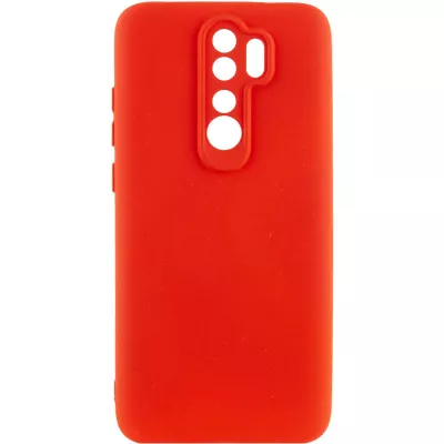 Чохол TPU GETMAN Liquid Silk Full Camera для Xiaomi Redmi 9 Червоний / Red