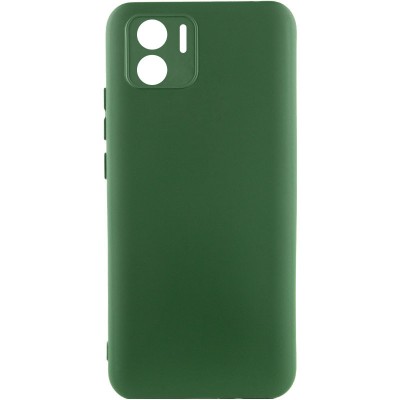 Чохол TPU GETMAN Liquid Silk Full Camera для Xiaomi Redmi A1 / A2 Зелений / Dark green Чохол TPU GETMAN Liquid Silk Full Camera для Xiaomi Redmi A1 / A2 Зелений / Dark green