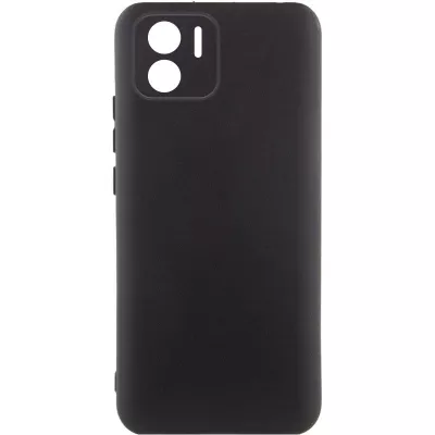 Чохол TPU GETMAN Liquid Silk Full Camera для Xiaomi Redmi A1 / A2 Чорний / Black