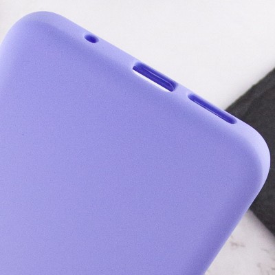 Чохол TPU GETMAN Liquid Silk Full Camera для Xiaomi Redmi Note 11 (Global) / Note 11S Бузковий / Dasheen