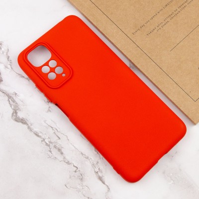 Чохол TPU GETMAN Liquid Silk Full Camera для Xiaomi Redmi Note 11 (Global) / Note 11S Червоний / Red Чохол TPU GETMAN Liquid Silk Full Camera для Xiaomi Redmi Note 11 (Global) / Note 11S Червоний / Red