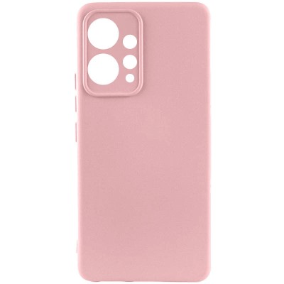 Чохол TPU GETMAN Liquid Silk Full Camera для Xiaomi Redmi Note 12 4G Рожевий / Pink