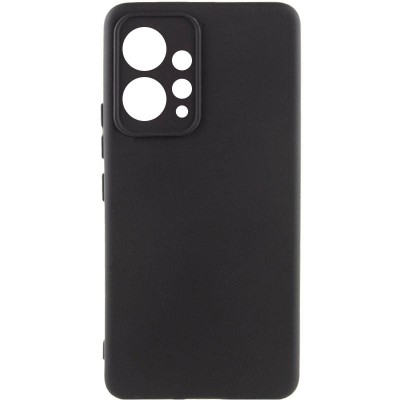 Чохол TPU GETMAN Liquid Silk Full Camera для Xiaomi Redmi Note 12 4G Чорний / Black Чохол TPU GETMAN Liquid Silk Full Camera для Xiaomi Redmi Note 12 4G Чорний / Black