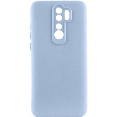 Чохол TPU GETMAN Liquid Silk Full Camera для Xiaomi Redmi Note 8 Pro Блакитний / Lilac Blue Чохол TPU GETMAN Liquid Silk Full Camera для Xiaomi Redmi Note 8 Pro Блакитний / Lilac Blue