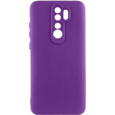 Чохол TPU GETMAN Liquid Silk Full Camera для Xiaomi Redmi Note 8 Pro Фіолетовий / Purple Чохол TPU GETMAN Liquid Silk Full Camera для Xiaomi Redmi Note 8 Pro Фіолетовий / Purple