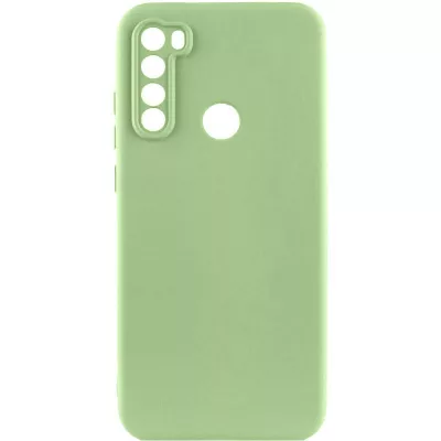 Чохол TPU GETMAN Liquid Silk Full Camera для Xiaomi Redmi Note 8T Зелений / Pistachio