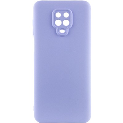 Чохол TPU GETMAN Liquid Silk Full Camera для Xiaomi Redmi Note 9s / Note 9 Pro / Note 9 Pro Max Бузковий / Dasheen