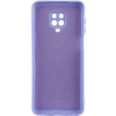 Чохол TPU GETMAN Liquid Silk Full Camera для Xiaomi Redmi Note 9s / Note 9 Pro / Note 9 Pro Max Бузковий / Dasheen