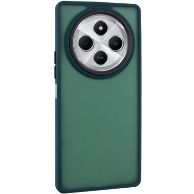 Чохол TPU+PC Lyon Frosted для Xiaomi Redmi 14C / Poco C75 Green