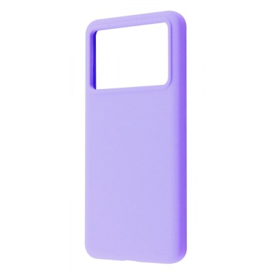 Чохол WAVE Full Silicone Cover Xiaomi Poco X6 Pro 5G light purple