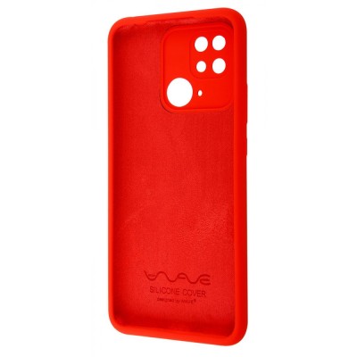 Чохол WAVE Full Silicone Cover Xiaomi Redmi 10C red