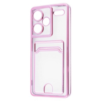 Чохол WAVE Metal Pocket Case Xiaomi Redmi Note 13 Pro+ pink