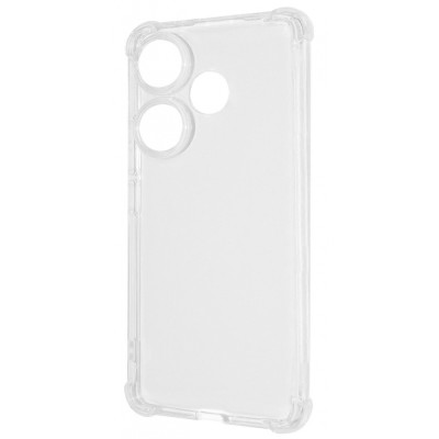 Чохол WXD Силікон 0.8 mm HQ Poco F6/Redmi Turbo 3 clear