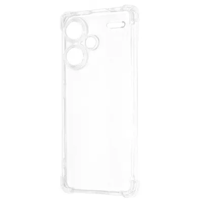 Чохол WXD Силікон 0.8 mm HQ Xiaomi Redmi Note 13 Pro+ clear