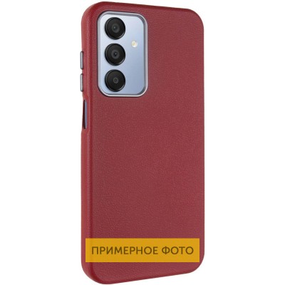 Шкіряний чохол Leather Case Metal Buttons для Xiaomi Redmi 14C / Poco C75 Red Шкіряний чохол Leather Case Metal Buttons для Xiaomi Redmi 14C / Poco C75 Red