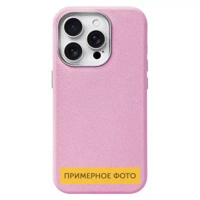 Шкіряний чохол Leather Case Metal Buttons для Xiaomi Redmi 9C Light Pink