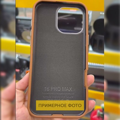 Шкіряний чохол Leather Case Metal Buttons для Xiaomi Redmi Note 13 Pro 4G / Poco M6 Pro 4G Brown