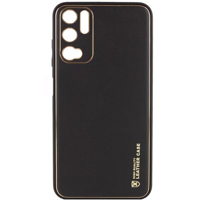 Шкіряний чохол Xshield для Xiaomi Redmi Note 10 5G / Poco M3 Pro Чорний / Black
