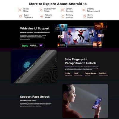 Смартфон Doogee Blade 10 Ultra 8/256Gb Black
