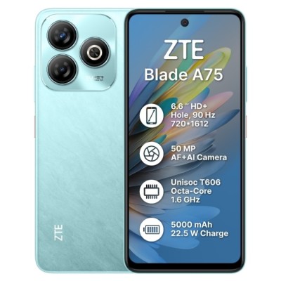 Смартфон ZTE Blade A75 4/128GB Green