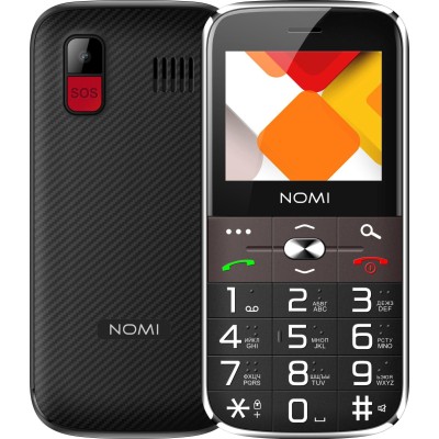 Телефон Nomi i220 Black (Чорний)