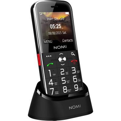 Телефон Nomi i220 Black (Чорний)