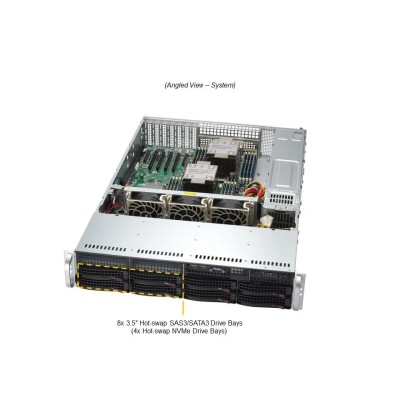 Cерверна платформа 2U SATA SYS-621P-TR SUPERMICRO