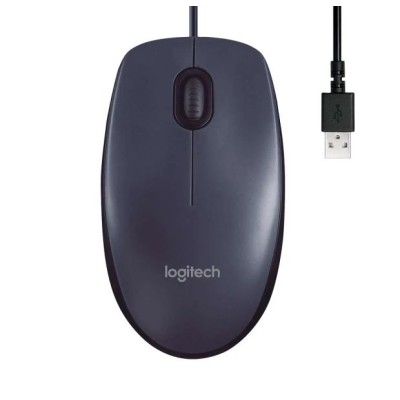 Mишка Logitech B100 (910-003357) Black USB