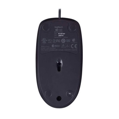 Mишка Logitech B100 (910-003357) Black USB