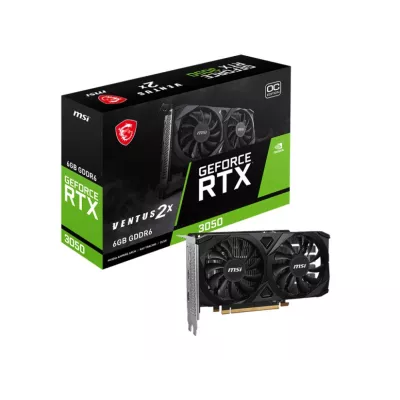 Відеокарта PCIE16 RTX3050 6GB GDDR6 RTX3050 VEN 2X E 6G OC MSI