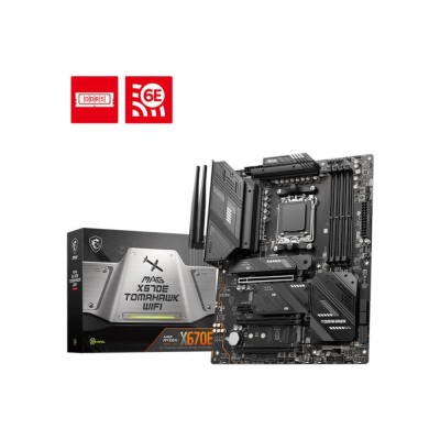 Материнська плата AMD X670 SAM5 ATX MAG X670E TOMAHAWK WIFI MSI Материнська плата AMD X670 SAM5 ATX MAG X670E TOMAHAWK WIFI MSI