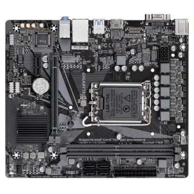 Материнська плата H610 S1700 MATX H610M H V3 DDR4 GIGABYTE Материнська плата H610 S1700 MATX H610M H V3 DDR4 GIGABYTE